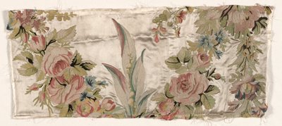 Bettdeckenfragment, um 1760-1770 von Philippe de Lasalle