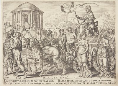 Der Triumph der Keuschheit von Philips Galle