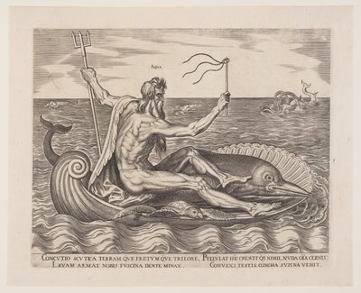 Wasser, aus Die vier Elemente von Philips Galle