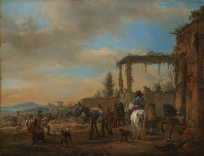 Die Reitschule von Philips Wouwerman