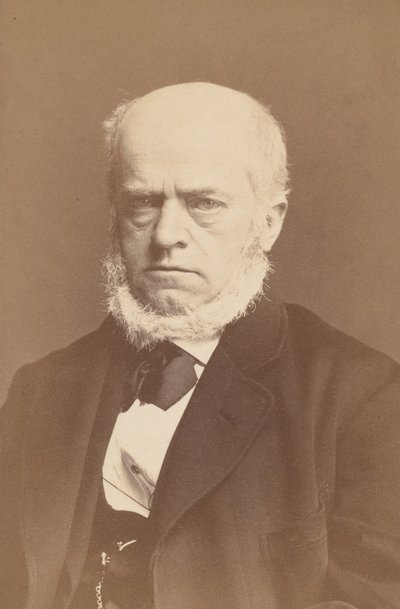 Adolph Menzel, 1860er von Photographische Gesellschaft