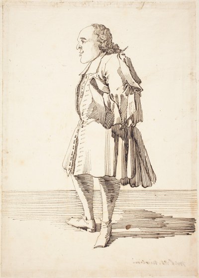 Abt Antonio Niccolini von Pier Leone Ghezzi