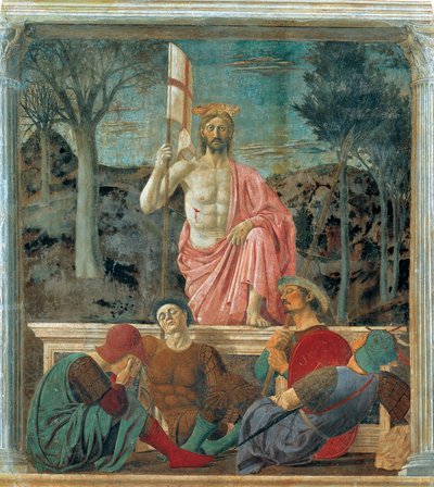 Die Auferstehung Christi, 1463-65 (Fresko) von Piero della Francesca