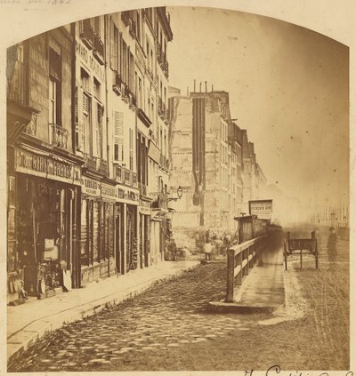 Pariser Straßenszene von Pierre Ambrose Richebourg