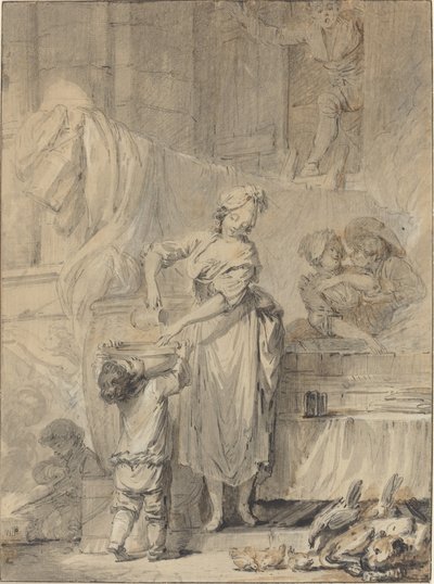 Freundliche Martine von Pierre Antoine Baudouin