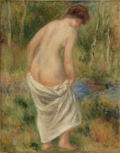 Nach dem Bad von Pierre Auguste Renoir