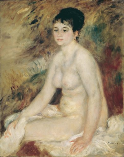 Nach dem Bad, 1876 von Pierre Auguste Renoir