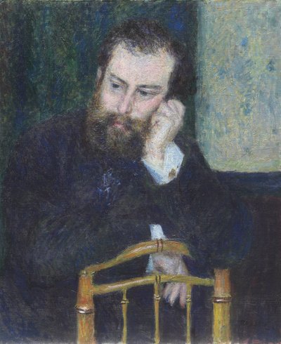 Alfred Sisley, 1876 von Pierre Auguste Renoir