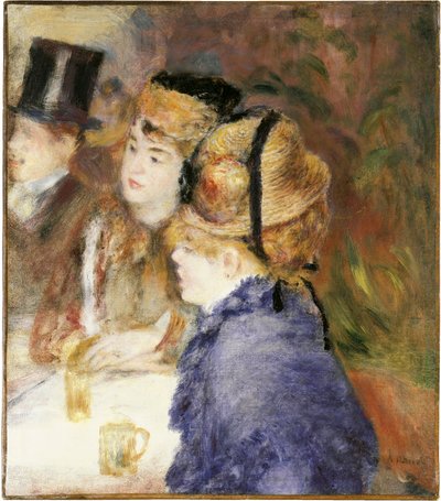 Im Café von Pierre Auguste Renoir