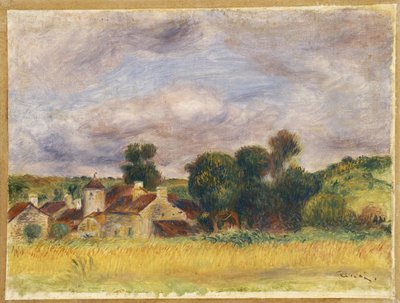 Landschaft in der Bretagne, ca. 1892 von Pierre Auguste Renoir