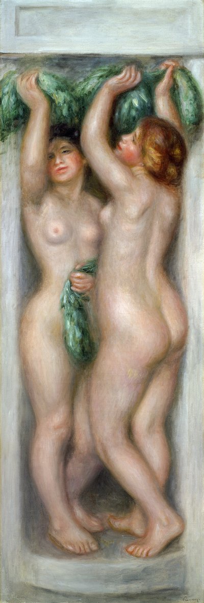 Karyatiden, ca. 1910 von Pierre Auguste Renoir