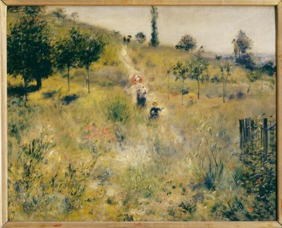Weg durch hohes Gras von Pierre Auguste Renoir