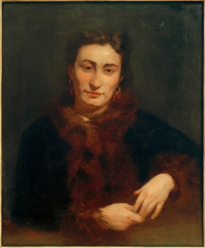 Die Dame im Pelz von Pierre Auguste Renoir