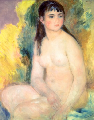 Sitzende nackte Frau von Pierre Auguste Renoir