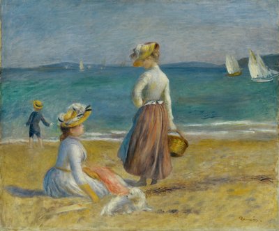 Figuren am Strand von Pierre Auguste Renoir