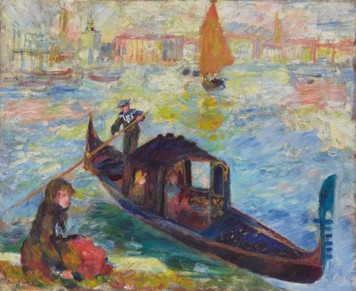 Gondel, Venedig von Pierre Auguste Renoir