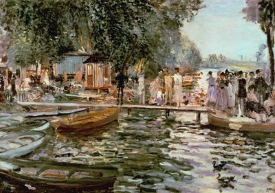 La Grenouillere von Pierre Auguste Renoir