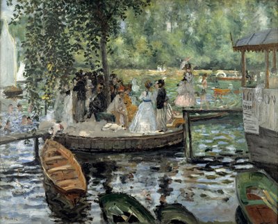 La Grenouillère, 1869 von Pierre Auguste Renoir