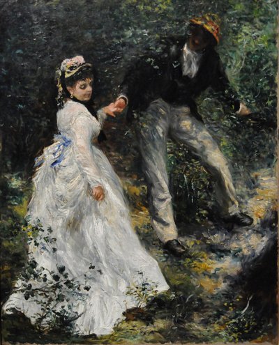 La Promenade, 1870 von Pierre Auguste Renoir