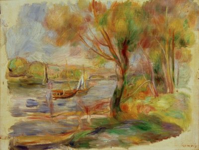 Die Seine in Argenteuil von Pierre Auguste Renoir