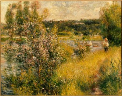 Die Seine bei Chatou von Pierre Auguste Renoir