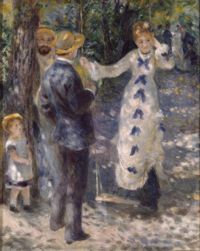 Die Schaukel von Pierre Auguste Renoir