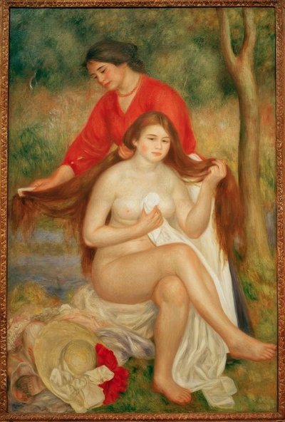 Die Toilette von Pierre Auguste Renoir