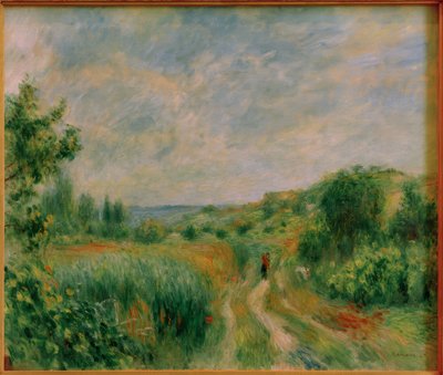 Landschaft bei Essoyes von Pierre Auguste Renoir