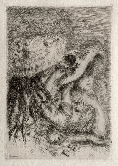 Le Chapeau épinglé von Pierre Auguste Renoir