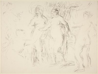 Die Badenden von Pierre Auguste Renoir