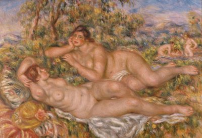 Les baigneuses von Pierre Auguste Renoir