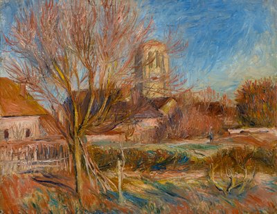 Die Kirche in Essoyes, um 1900 von Pierre Auguste Renoir