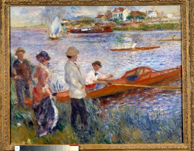 Ruderer in Chatou von Pierre Auguste Renoir