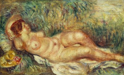 Ausgestreckter Akt von Pierre Auguste Renoir