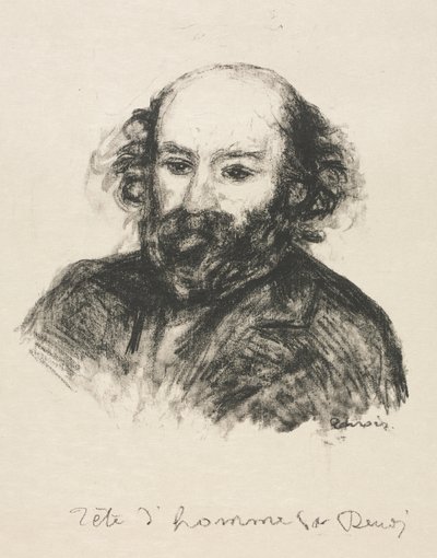 Paul Cézanne von Pierre Auguste Renoir