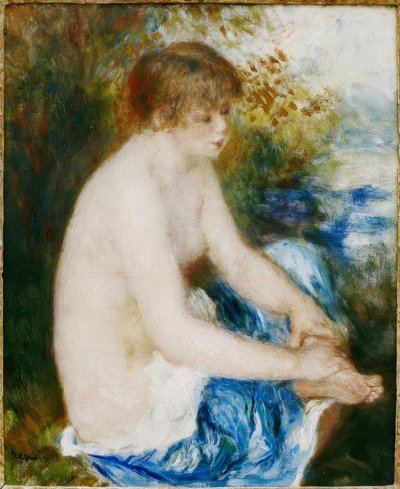 Kleiner blauer Akt von Pierre Auguste Renoir