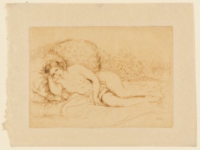 Liegender Akt von Pierre Auguste Renoir