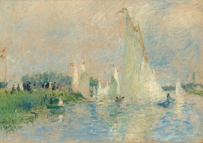 Regatta in Argenteuil, 1874 von Pierre Auguste Renoir
