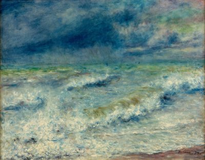 Seestück von Pierre Auguste Renoir
