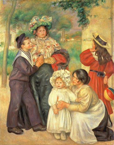 Die Familie des Künstlers von Pierre Auguste Renoir