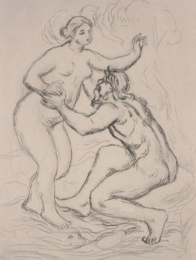Der Fluss Skamander, ca. 1900 von Pierre Auguste Renoir