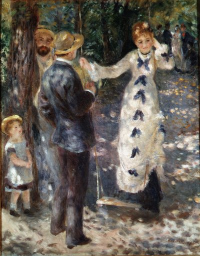 Die Schaukel von Pierre Auguste Renoir