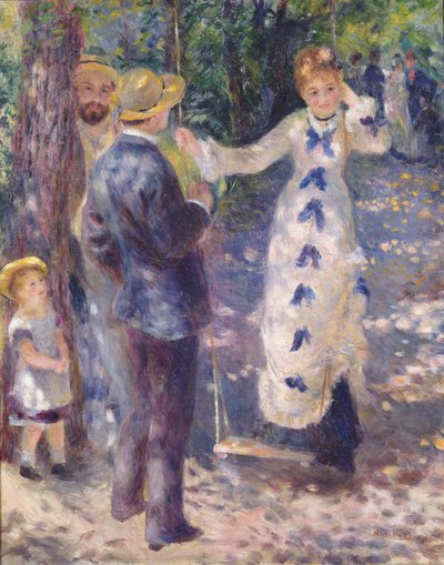 Die Schaukel von Pierre Auguste Renoir