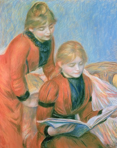 Die zwei Schwestern von Pierre Auguste Renoir