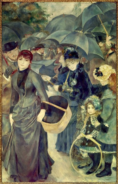 Regenschirme von Pierre Auguste Renoir