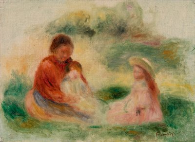 Junge Familie von Pierre Auguste Renoir