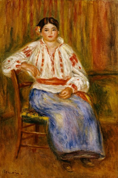 Junger Rumäne von Pierre Auguste Renoir