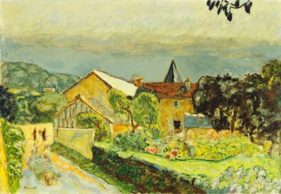Nachmittagslandschaft im August von Pierre Bonnard