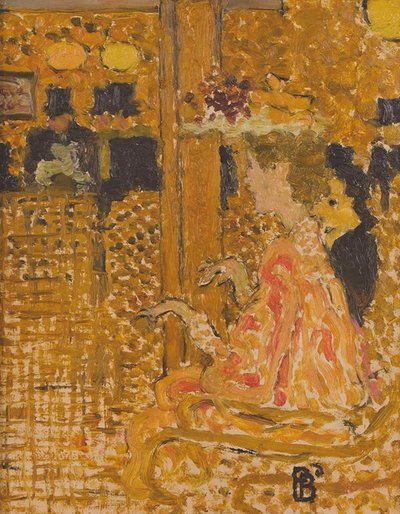Am Bar, 1892 von Pierre Bonnard
