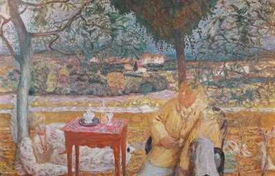 Gespräch in der Provence, um 1913-14 von Pierre Bonnard